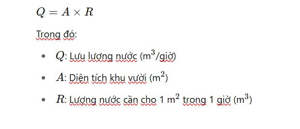 Cách chọn công suất máy bơm phù hợp cho tưới cây tự động