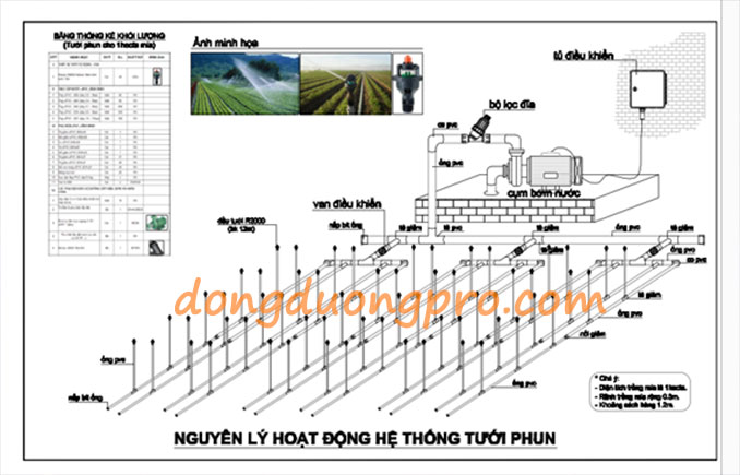 Hướng dẫn thiết kế hệ thống tưới tự động